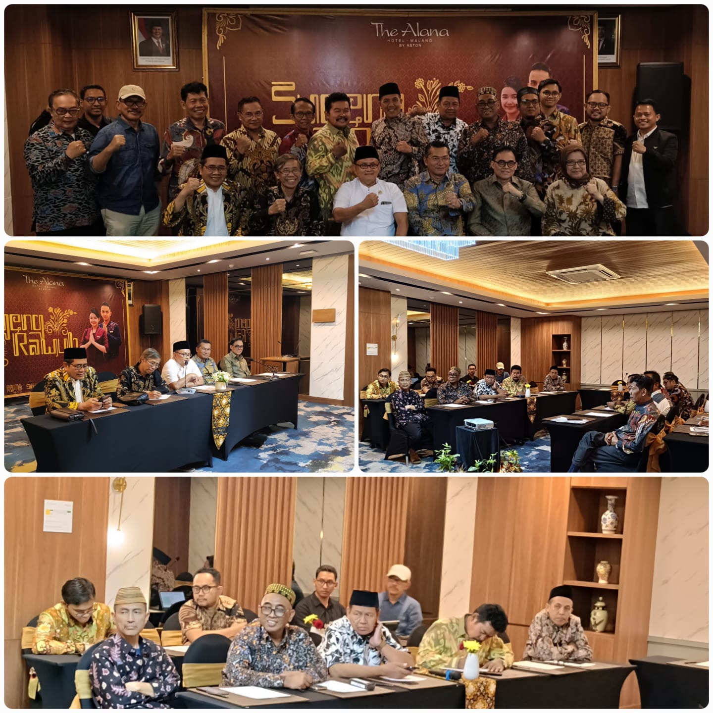 General Manager KSPPS BMT Mandiri Sejahtera Jawa Timur (Bp.H.M.Ayubi Chozin) dalam acara Rapat Koordinasi Terbatas Sinkronisasi Draft RUU Perubahan Keempat UU No.25 Tahun 1992 Dekopinwil Provinsi Jawa Timur di Hotel Alana Malang. Jum'at, 20 Pebruari 2026