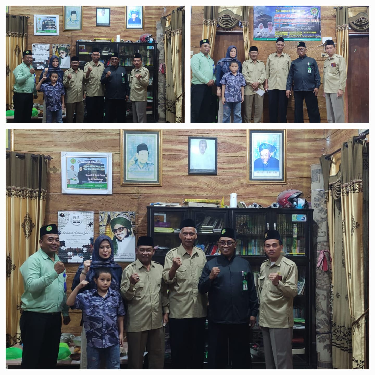 General Manager KSPPS BMT Mandiri Sejahtera Jawa Timur (Bp.H.M.Ayubi Chozin) menerima tamu silaturahmi kedatangan haji dari Pengurus BAZNAS Kabupaten Gresik di Ruang Tamu KSPPS BMT Mandiri Sejahtera Jawa Timur