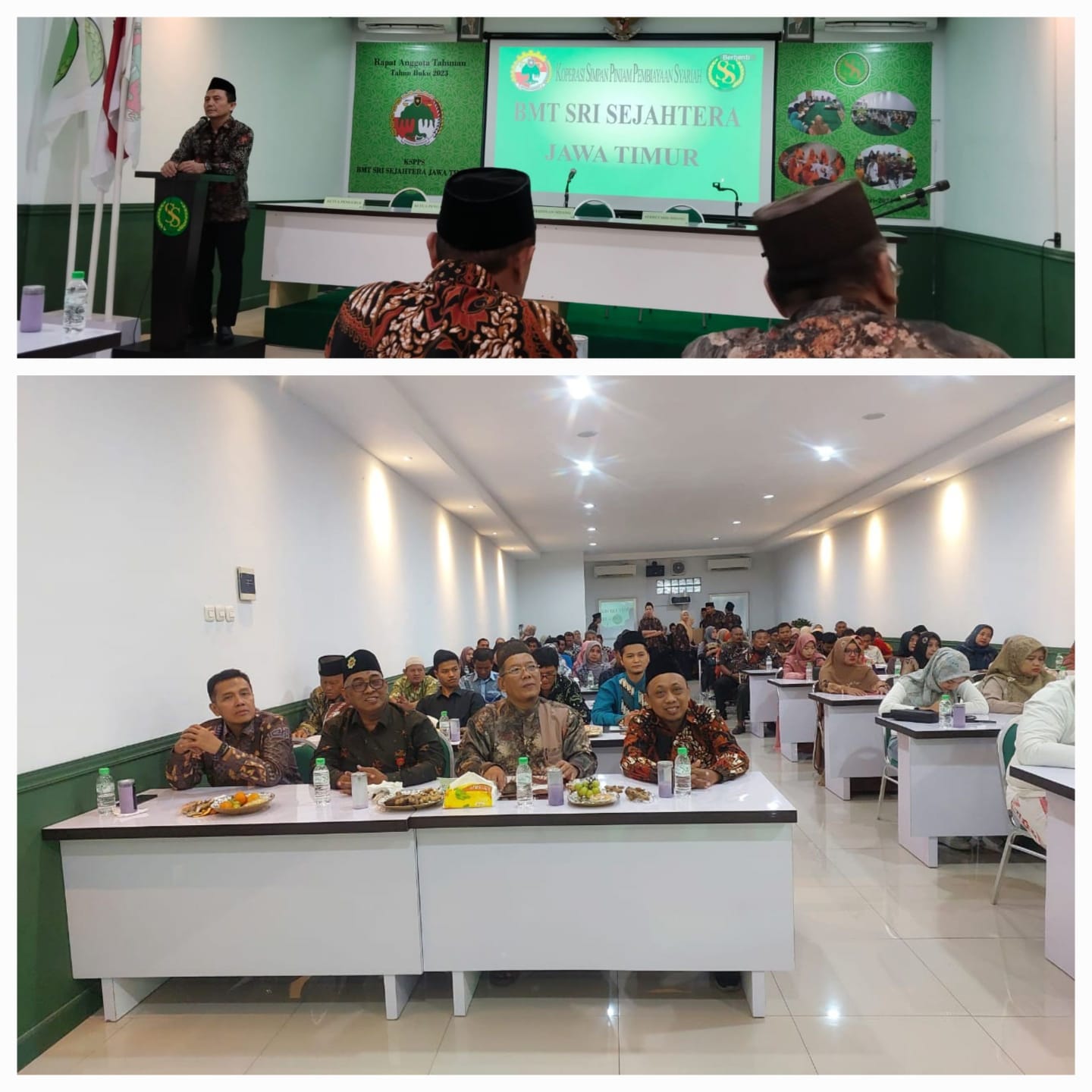 General Manager KSPPS BMT Mandiri Sejahtera Karangcangkring Jawa Timur (H.M.Ayubi Chozin) menghadiri acara Rapat Anggota Tahunan (RAT) KSPPS BMT Sri Sejahtera Tahun buku 2023