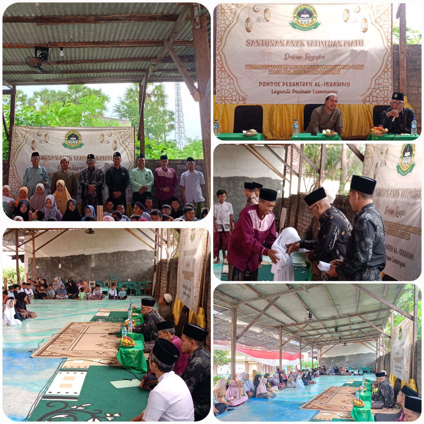 General Manager KSPPS BMT Mandiri Sejahtera Jawa Timur ( Bpk. H.M. Ayubi Chozin ) menghadiri acara Santunan Anak Yatim dan Piatu dalam rangka  Peringatan Isro' Mi'roj Nabi Muhammad SAW dan Haul  Bp. KH. Abdulloh Sabiqin di Pondok Pesantren Al Ibrahimy Leg