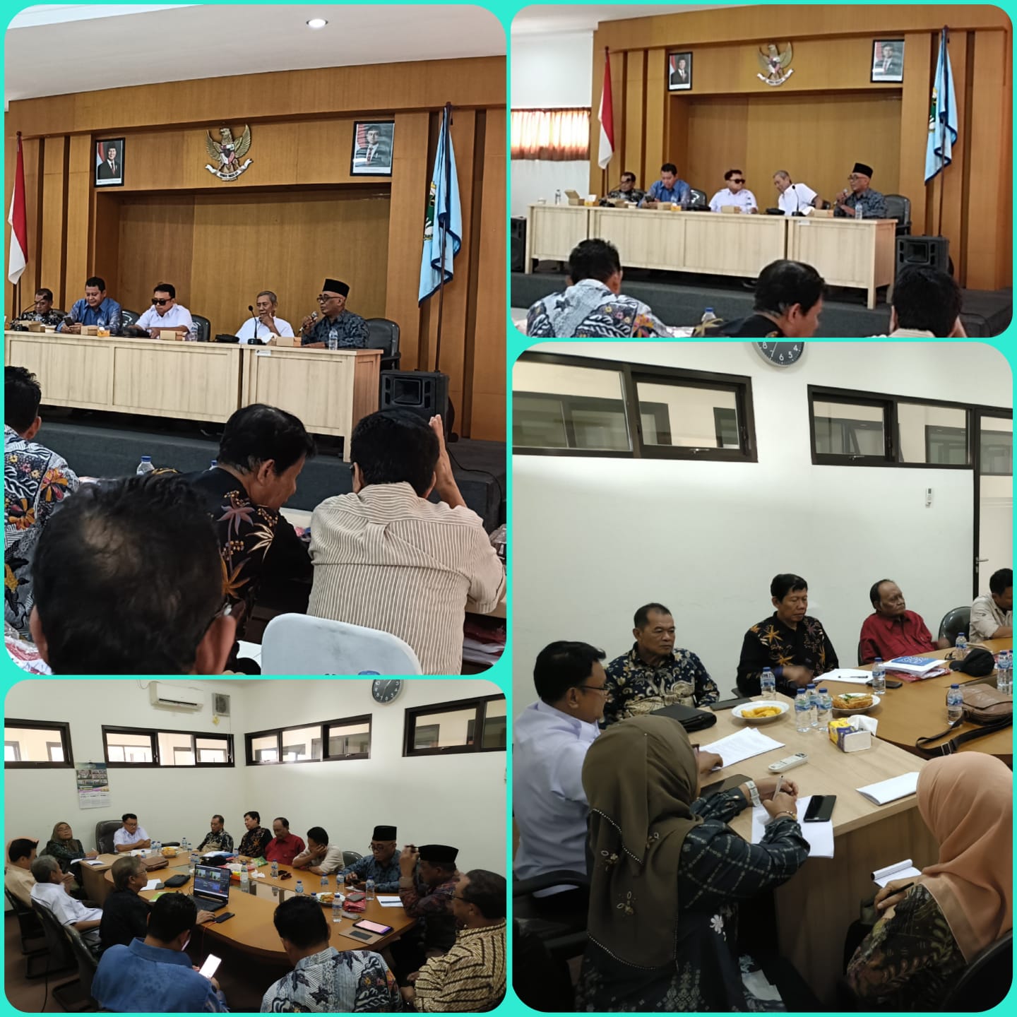 General Manager KSPPS BMT Mandiri Sejahtera Jawa Timur (Bp.H.M.Ayubi Chozin) dalam acara Rapat pembubaran panitia Harkop 78 Jatim serta Pembentukan Panitia Musyawarah Wilayah DEKOPINWIL JATIM Tahun 2025 di Ruang rapat Lt. 1 DEKOPIN Wilayah Provinsi Jatim 