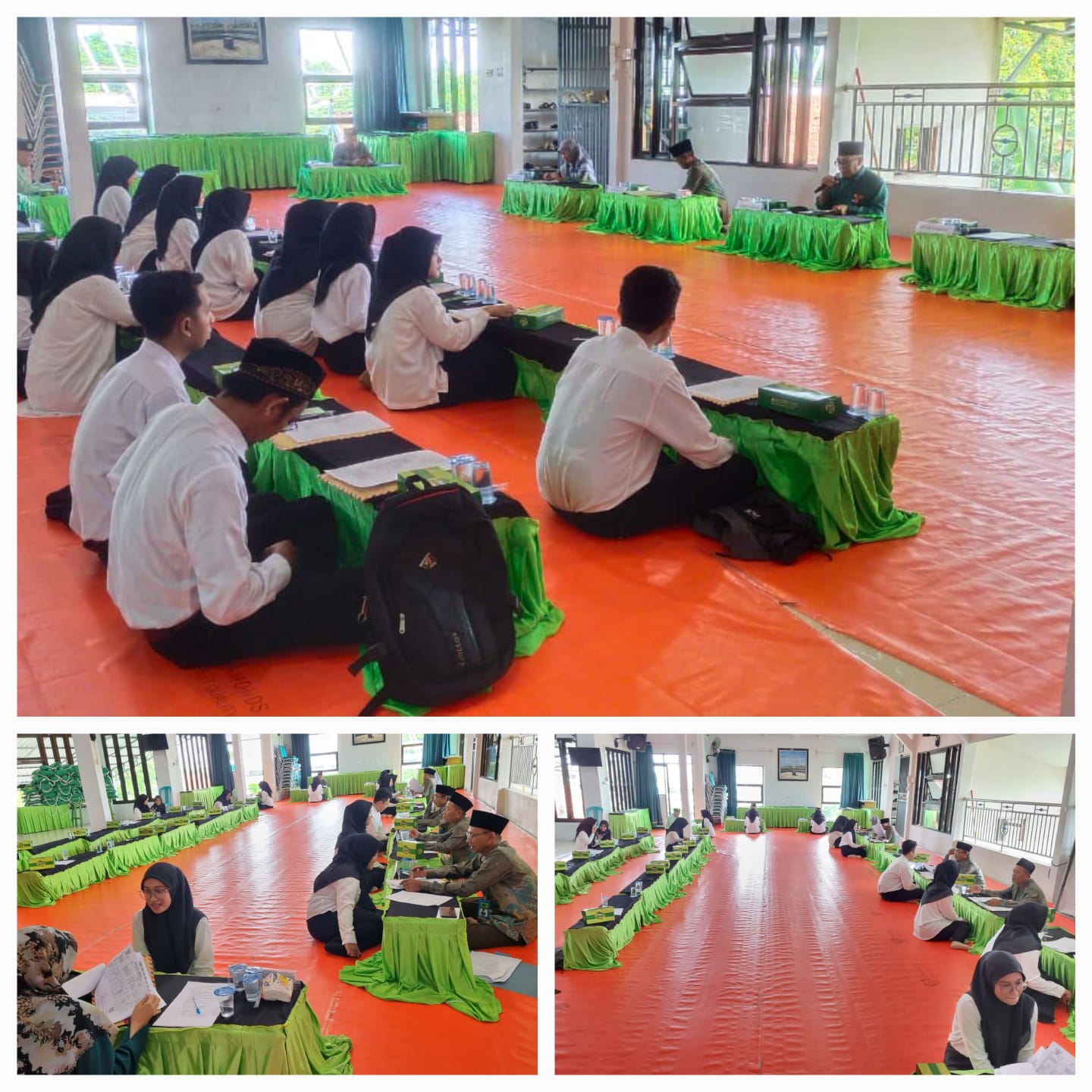 Pelaksanaan Interview Calon Karyawan Baru, Selasa 30 Januari 2024 di Aula KSPPS BMT Mandiri Sejahtera Karangcangkring Jawa Timur